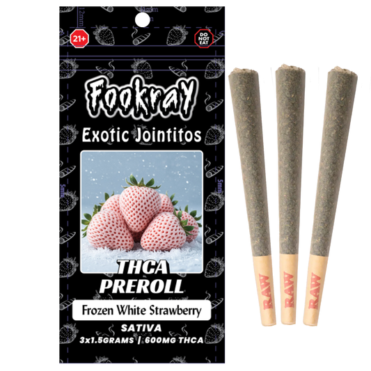 Fookray Thc-A Exotic Pre Rolls | 1.5g x 3