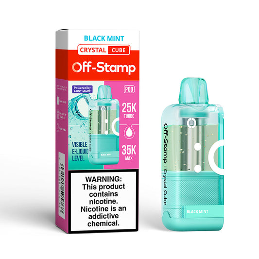 Off-Stamp X-CUBE Crystal Cube 35K Disposable POD Powered By LOST MARY – 35000 Puffs