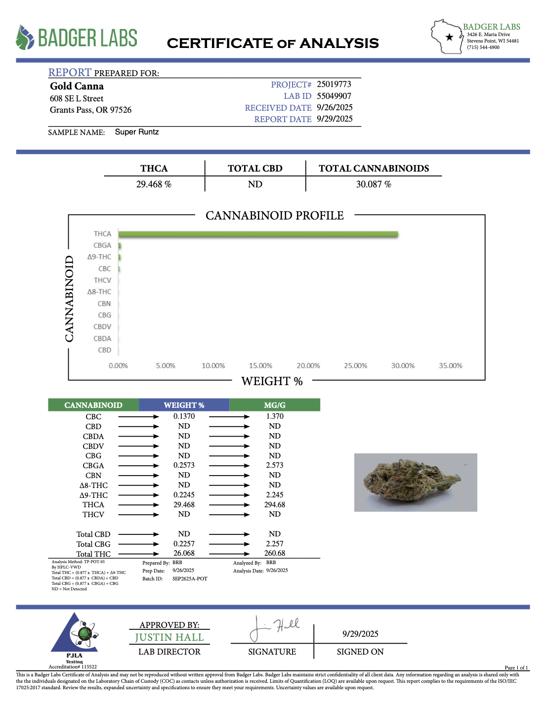 THCA Flower: Super Runtz | Indoor Top Cut Exotic