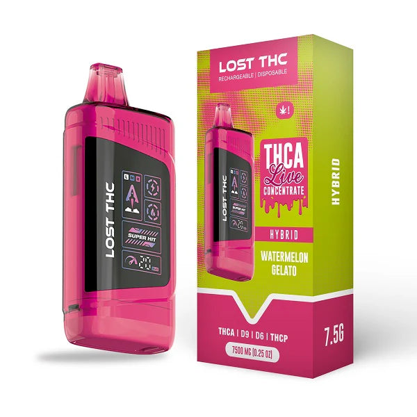 Lost THC V3 7.5 Gram THCA Disposable