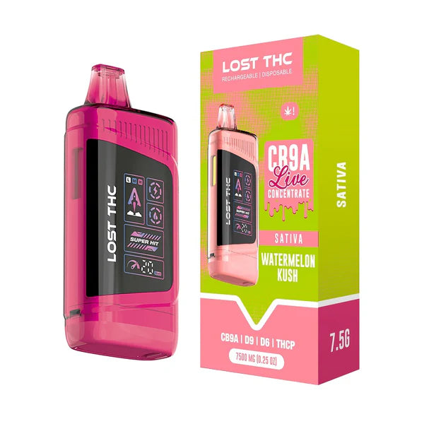 Lost THC V3 7.5 Gram CB9A Disposable