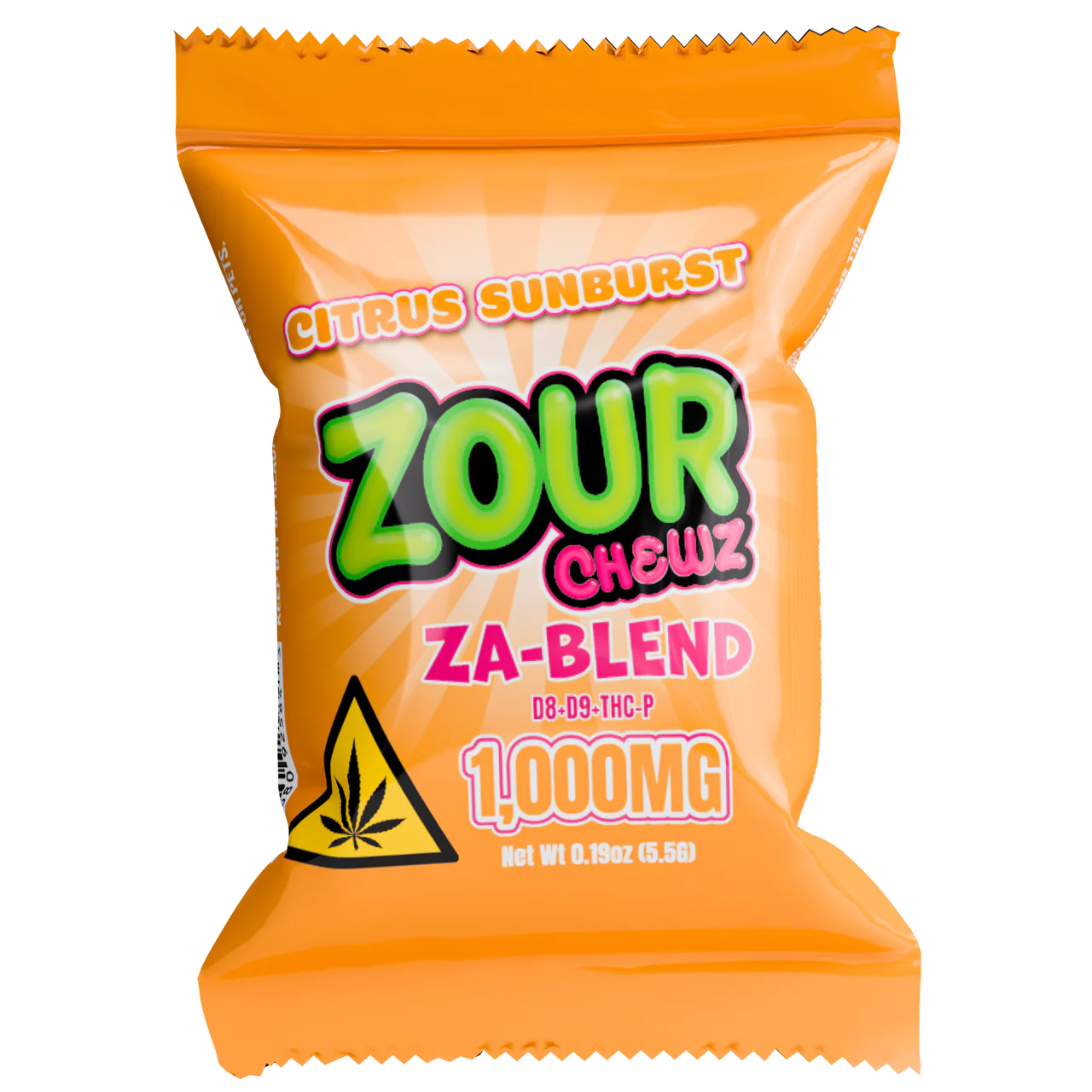 10 x Zour Chewz 1000mg Edible