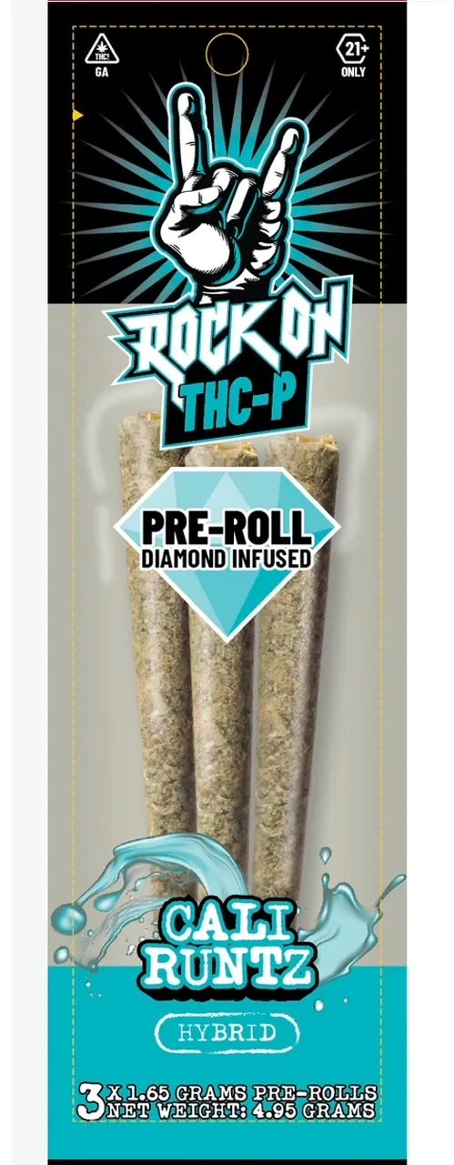 Rock On THC-P PreRolls 4.95 Grams