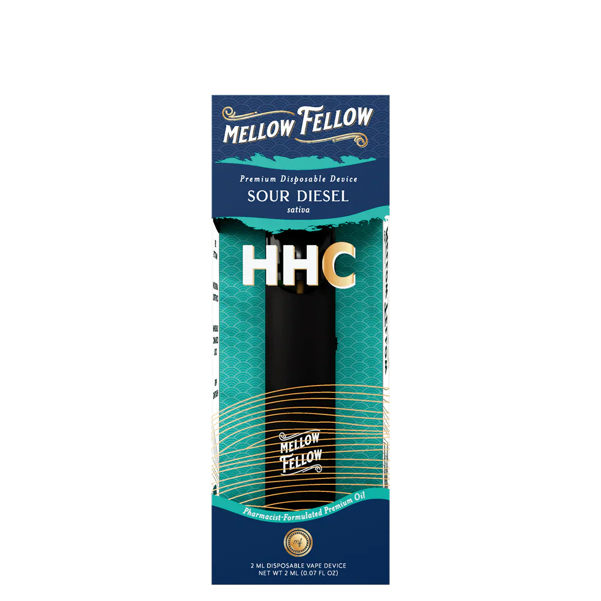 Mellow Fellow HHC 2g Disposable
