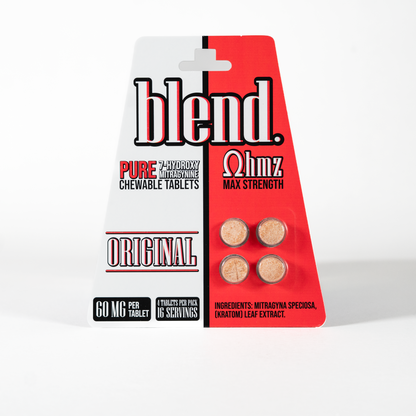 Blend Pure Flavored 7-Hydroxy Tablets | 60Mg | 4Ct
