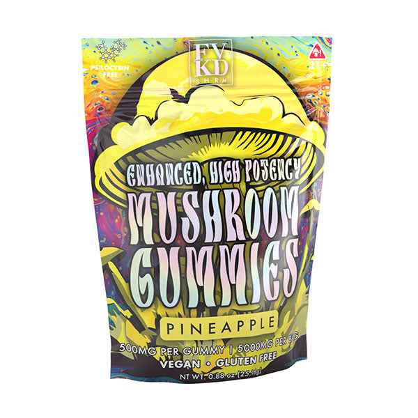 FVKD SHRM ENHANCED HIGH POTENCY MUSHROOM GUMMIES 5000MG