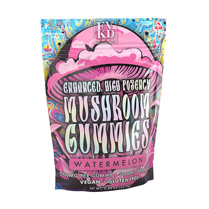 FVKD SHRM ENHANCED HIGH POTENCY MUSHROOM GUMMIES 5000MG