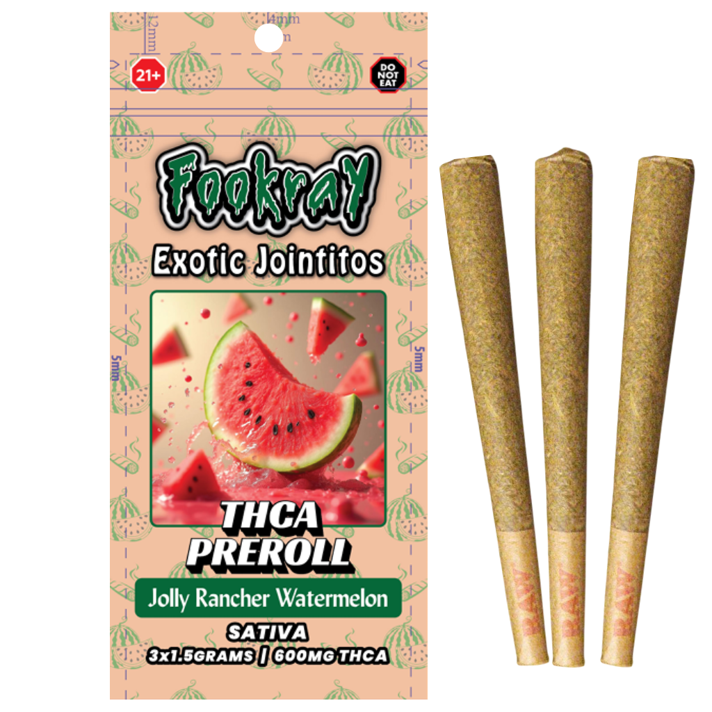 Fookray Thc-A Exotic Pre Rolls | 1.5g x 3