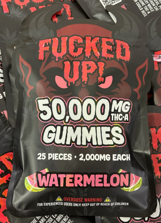 Fuc*ed up THC-A gummies | 50000 Mg