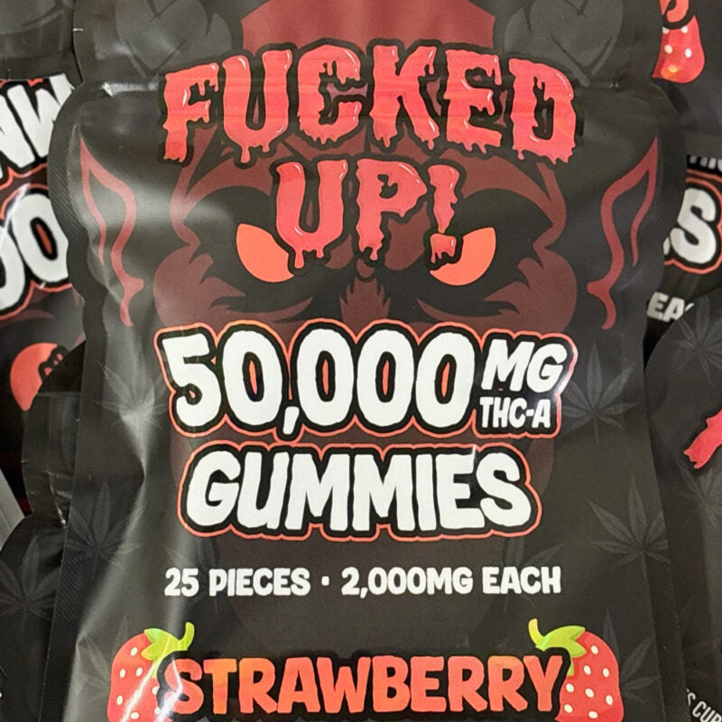 Fuc*ed up THC-A gummies | 50000 Mg