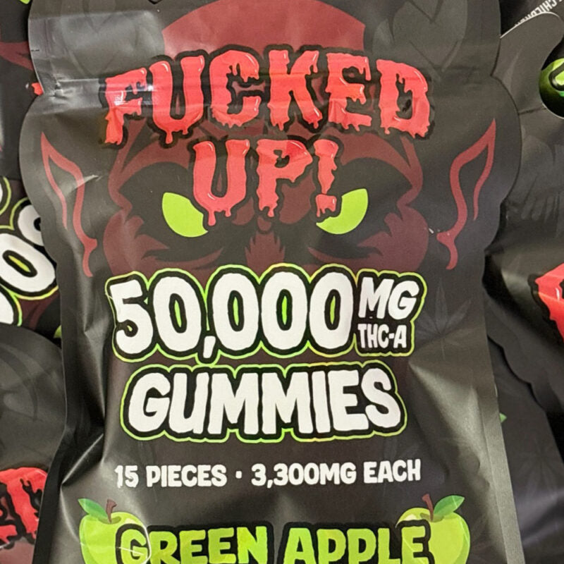 Fuc*ed up THC-A gummies | 50000 Mg