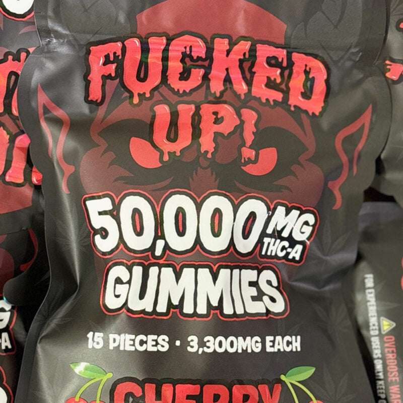Fuc*ed up THC-A gummies | 50000 Mg