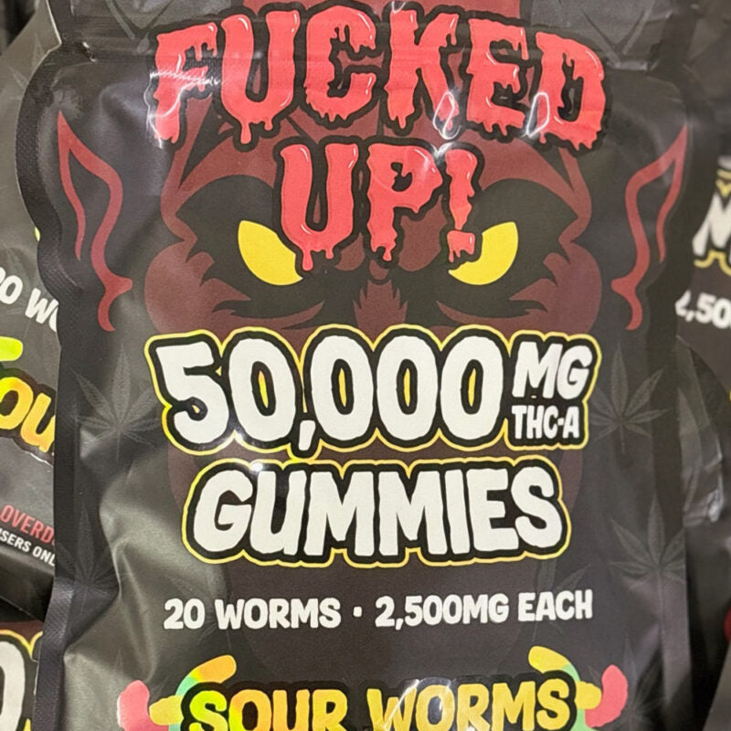 Fuc*ed up THC-A gummies | 50000 Mg