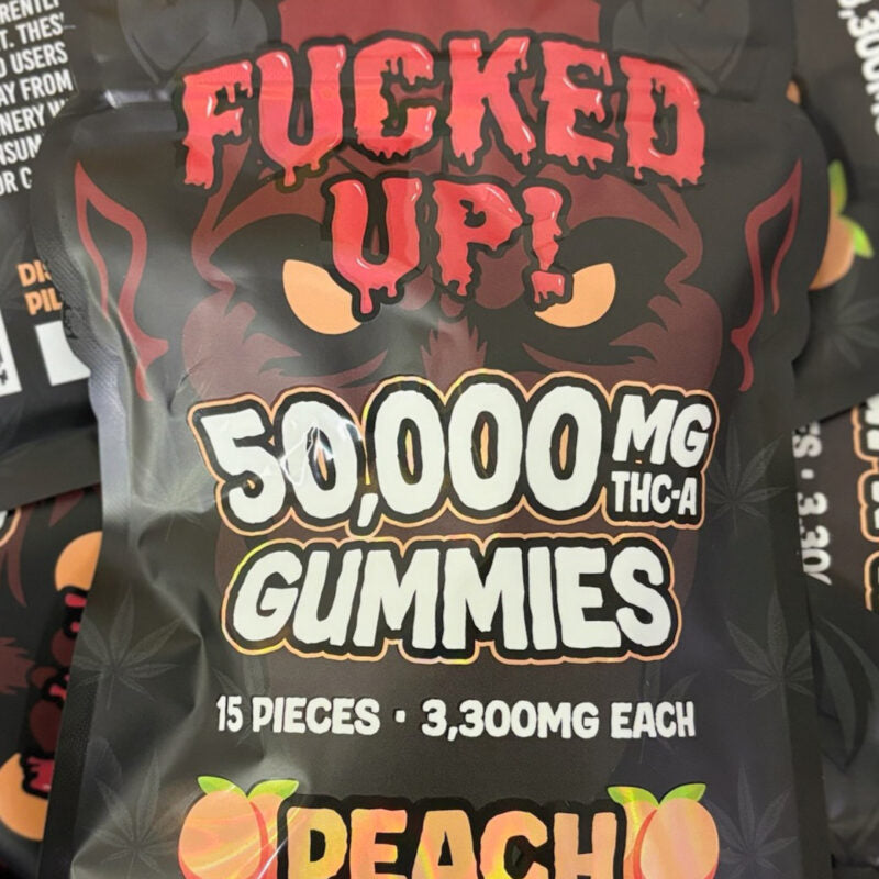 Fuc*ed up THC-A gummies | 50000 Mg