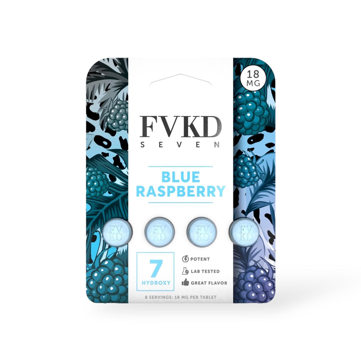 FVKD SEVEN 7-HYDROXY TABLETS 18MG 4CT