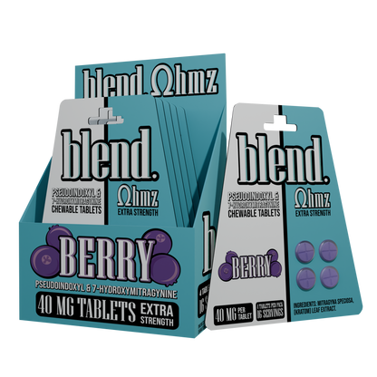 Blend Pseudo & 7-Hydroxy Tablets | 40Mg | 160Mg (Single Tabs Available)