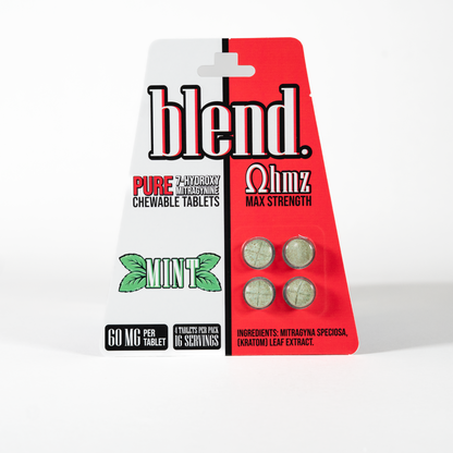 Blend Pure Flavored 7-Hydroxy Tablets | 60Mg | 4Ct