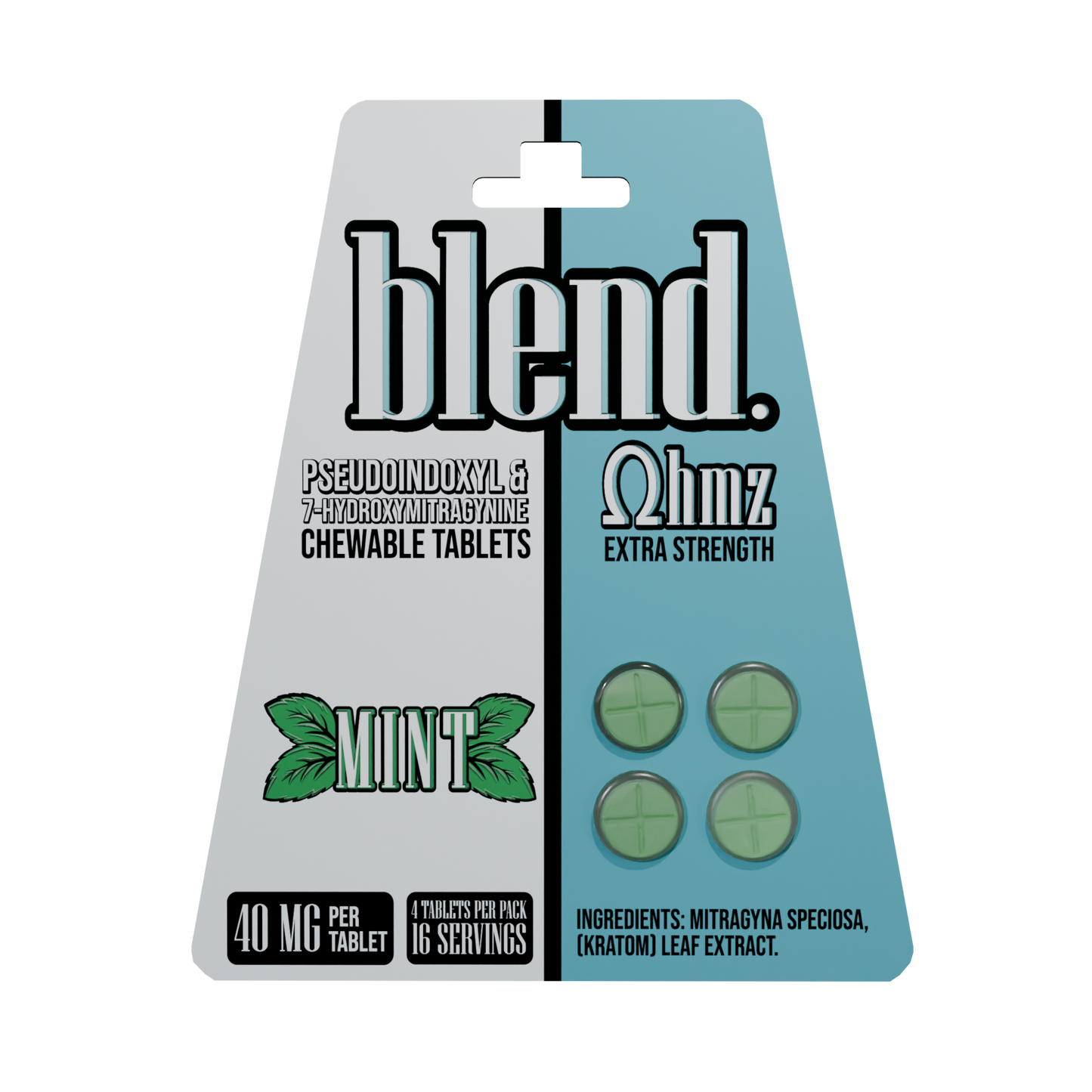 Blend Pseudo & 7-Hydroxy Tablets | 40Mg | 160Mg (Single Tabs Available)