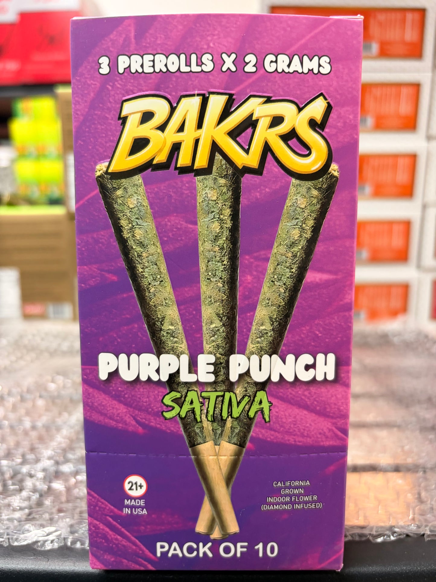 Bakrs Pack of 3 Pre Rolls x 2 Grams