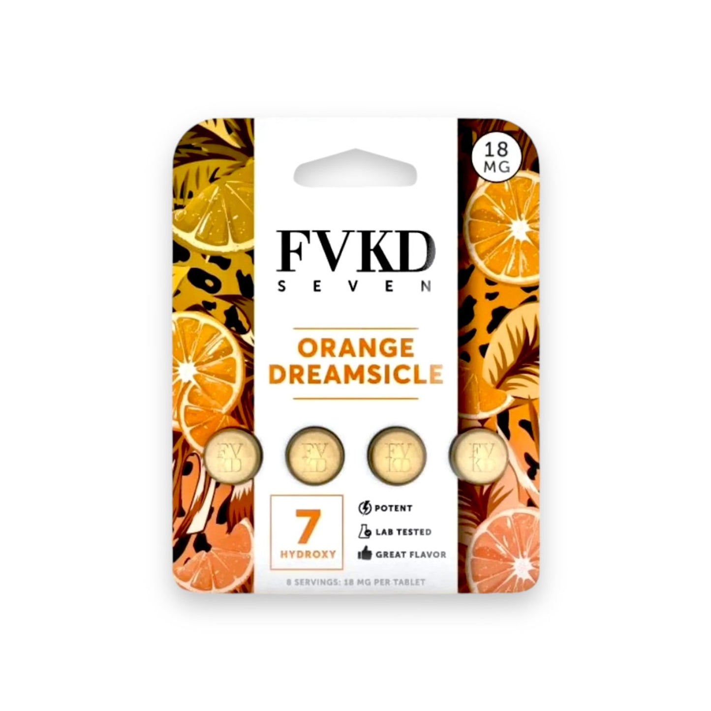 FVKD SEVEN 7-HYDROXY TABLETS 18MG 4CT
