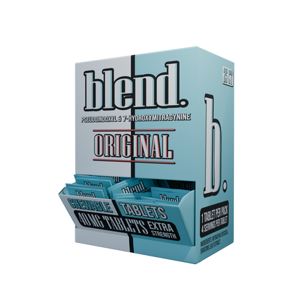 Blend Pseudo & 7-Hydroxy Tablets | 40Mg | 160Mg (Single Tabs Available)