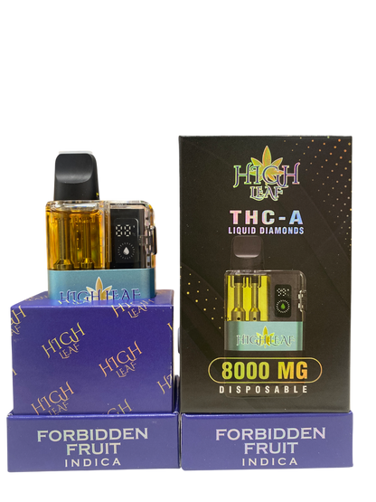 High Leaf THC-A Liquid Diamonds 8GM Disposable