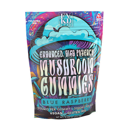 FVKD SHRM ENHANCED HIGH POTENCY MUSHROOM GUMMIES 5000MG