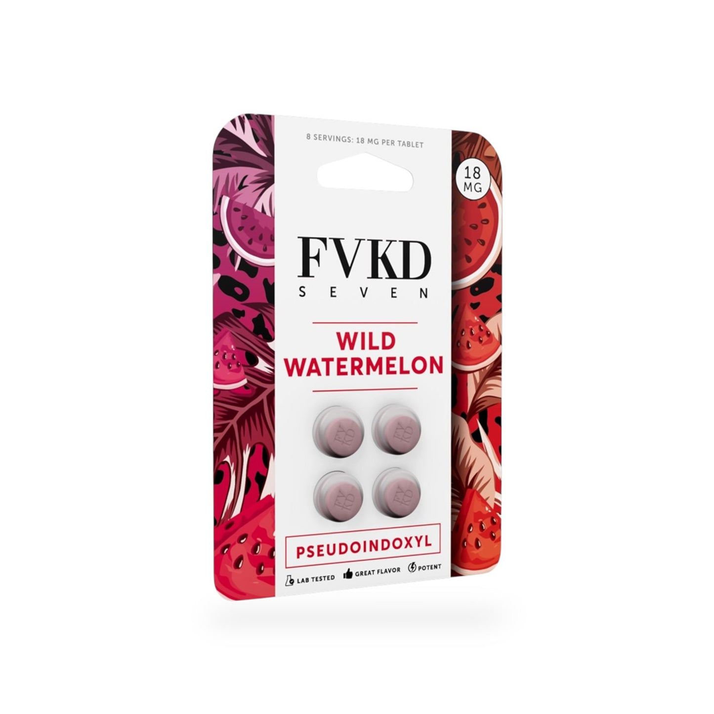 FVKD SEVEN 7-HYDROXY TABLETS 18MG 4CT