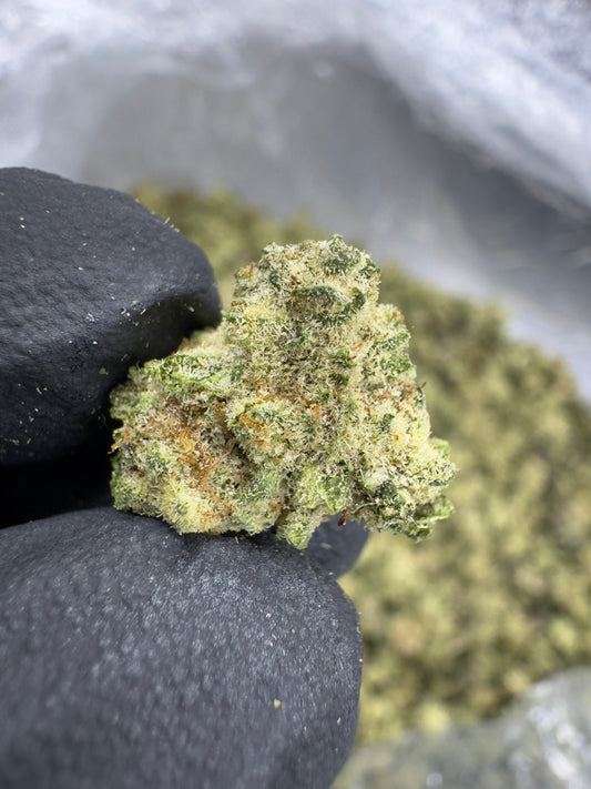 THCA Flower: Black Amber | Greenhouse Gold Nuggets