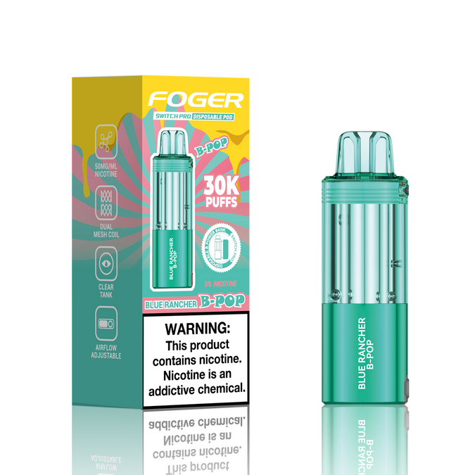 FOGER Switch Pro 30K Disposable Device POD - 30,000 Puff