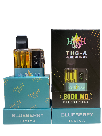 High Leaf THC-A Liquid Diamonds 8GM Disposable