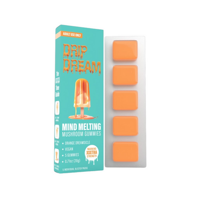 Drip Dream Mind Melting Mushroom Gummies 5ct