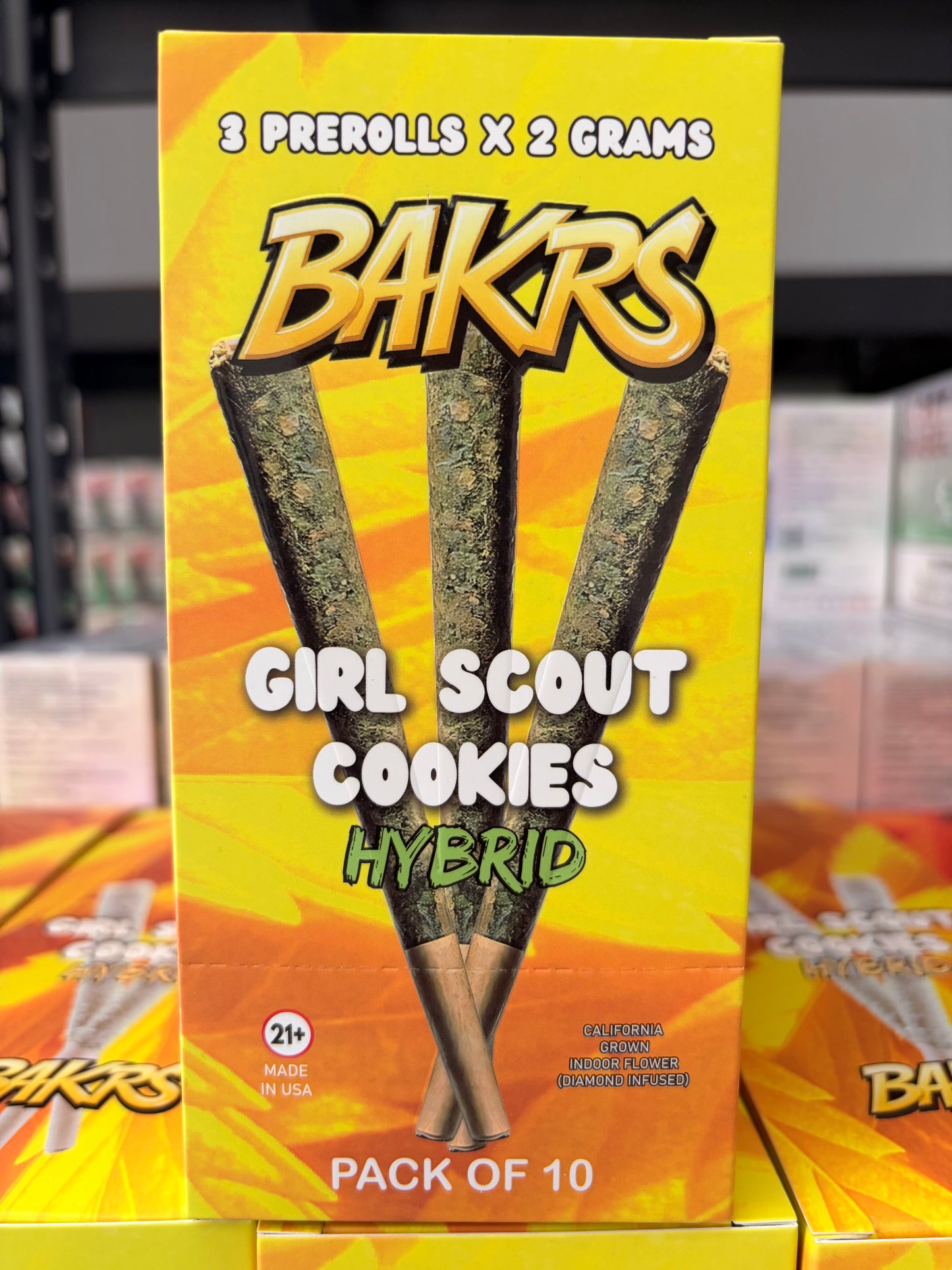 Bakrs Pack of 3 Pre Rolls x 2 Grams