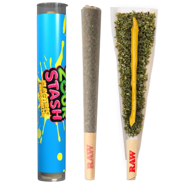 Zour Stash Hash Holes Pre-rolls | 2 Gram | 1 Ct