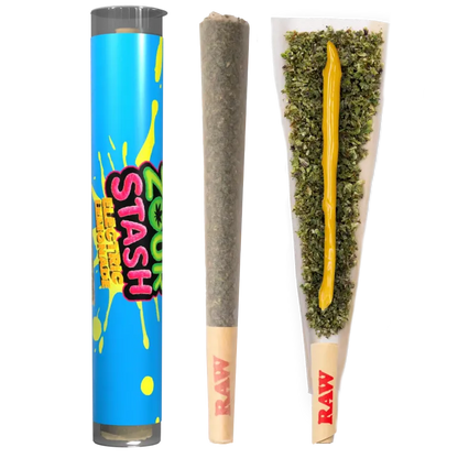 Zour Stash Hash Holes Pre-rolls | 2 Gram | 1 Ct