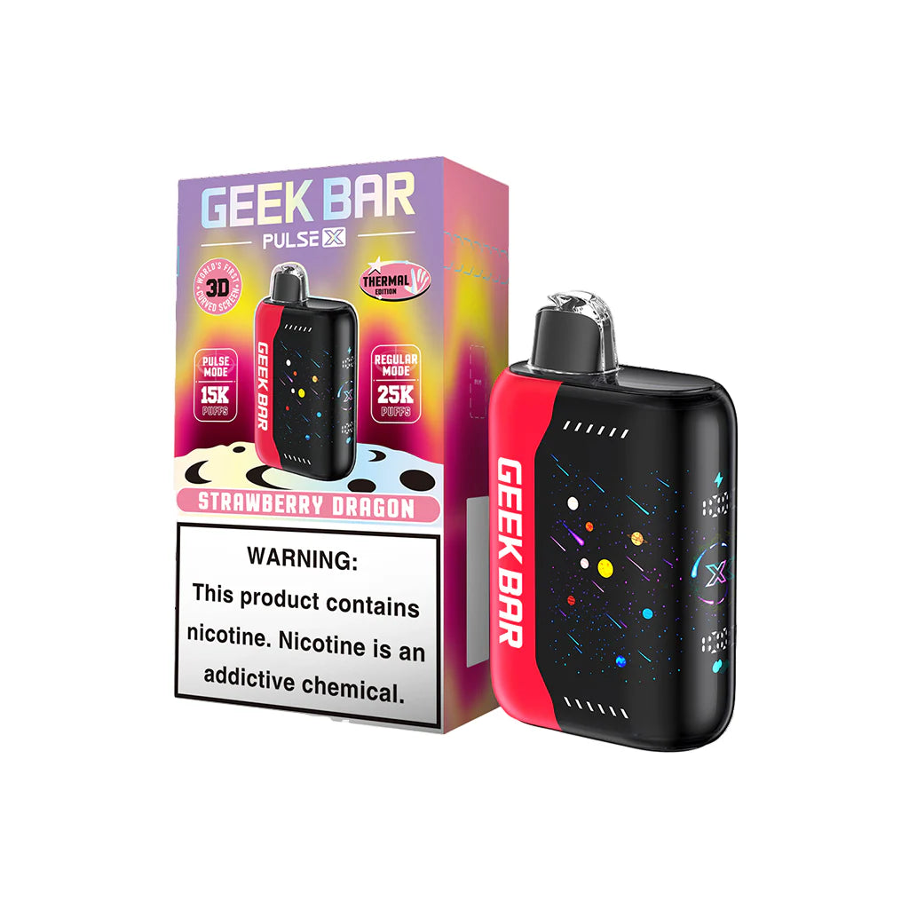 Geek Bar Pulse X 25K Puff Disposable Device – 25000 Puffs