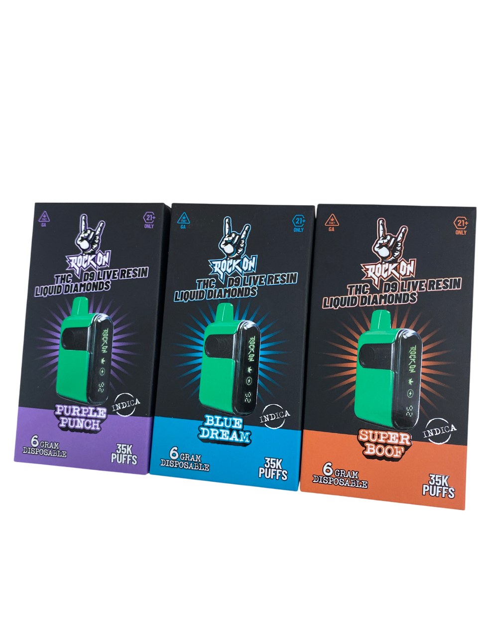 ROCK ON THC-P 6 Gram Disposables