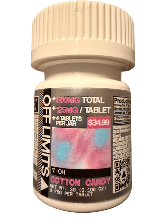 OFF LIMIT 7-Hydroxy | 500 Mg | 125 Mg Per tablet