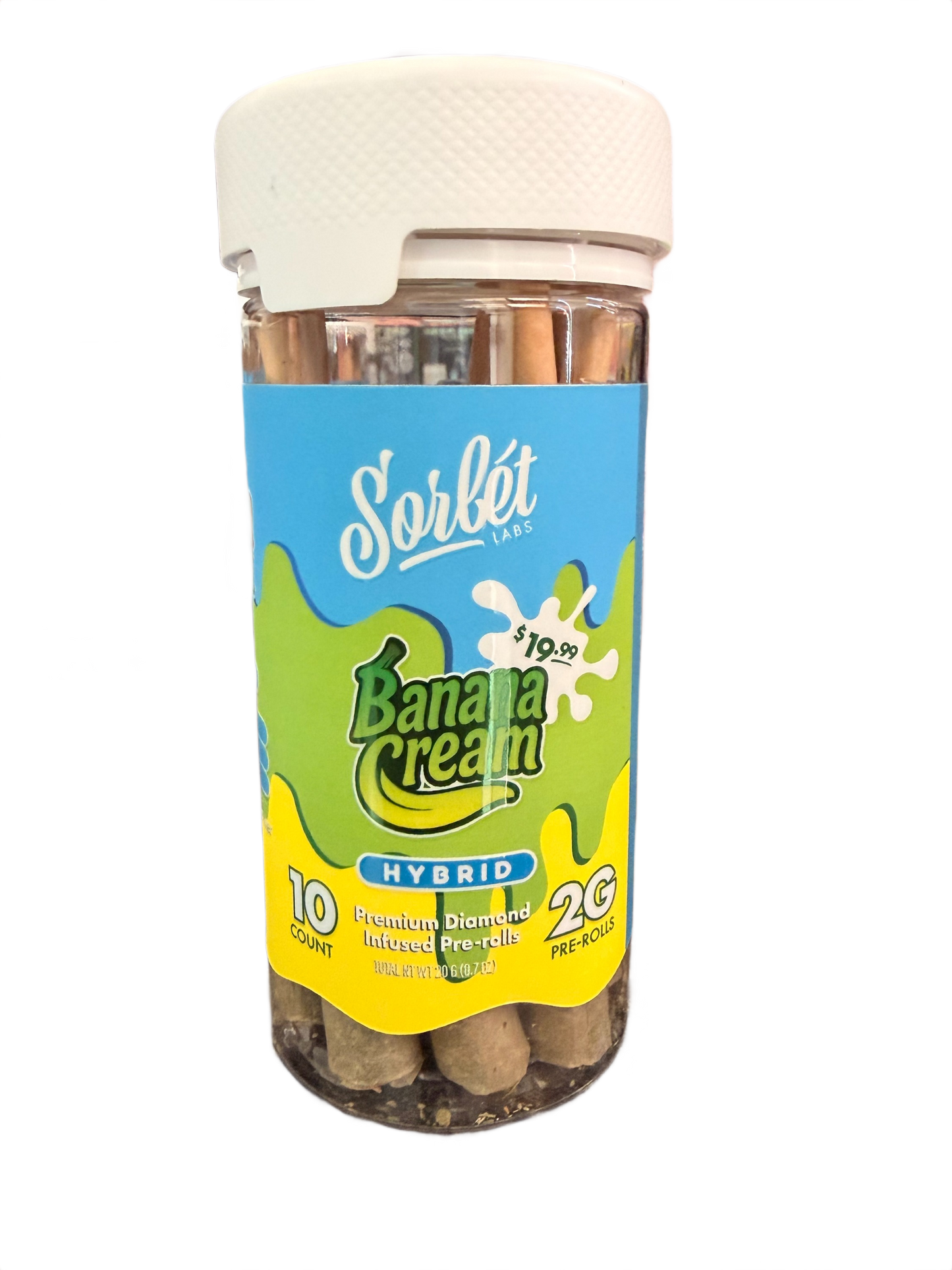 Sorbet Pre rolls 2 Gram | 10 count THC-A