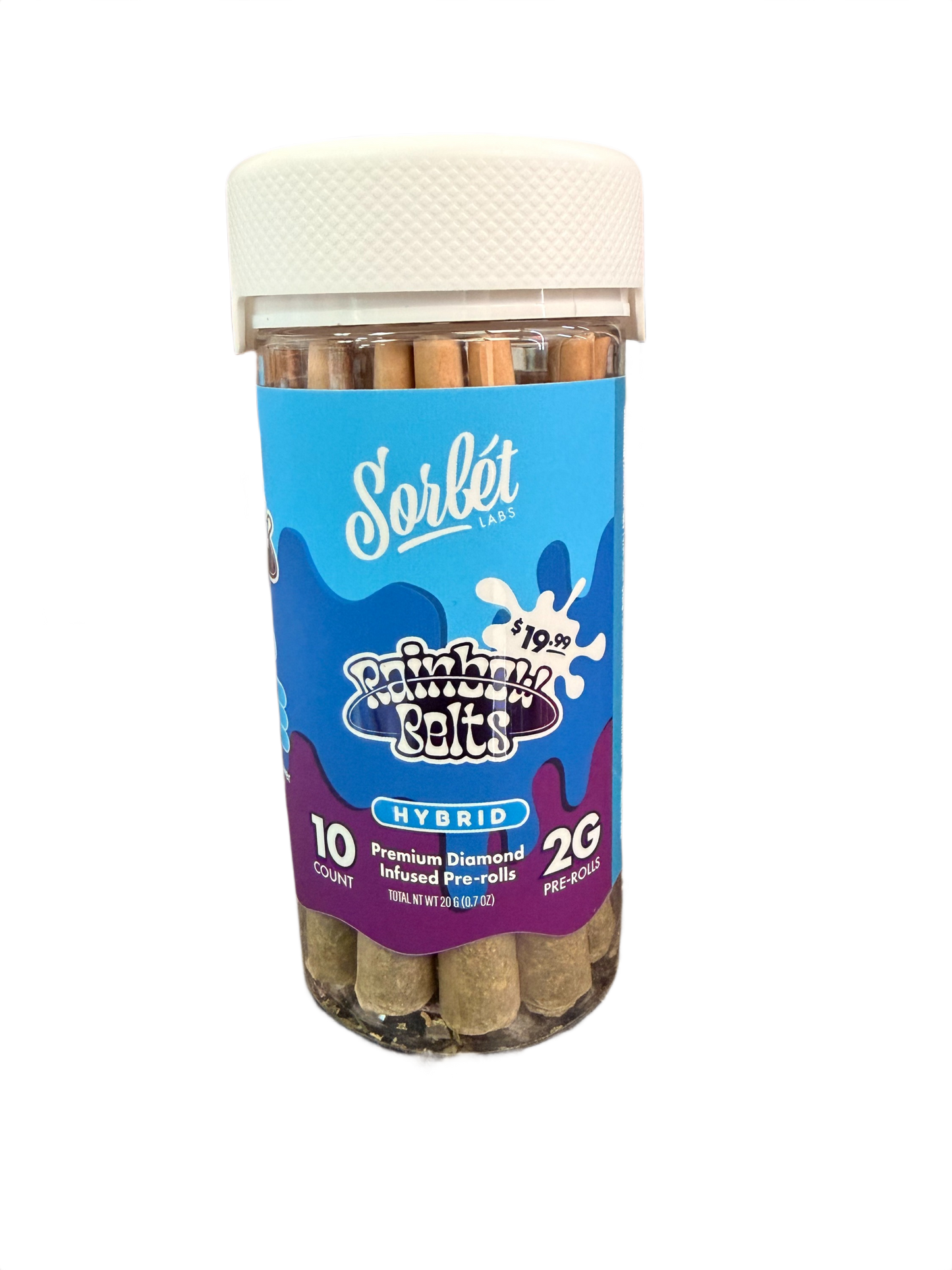 Sorbet Pre rolls 2 Gram | 10 count THC-A