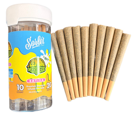Sorbet Pre rolls 2 Gram | 10 count THC-A