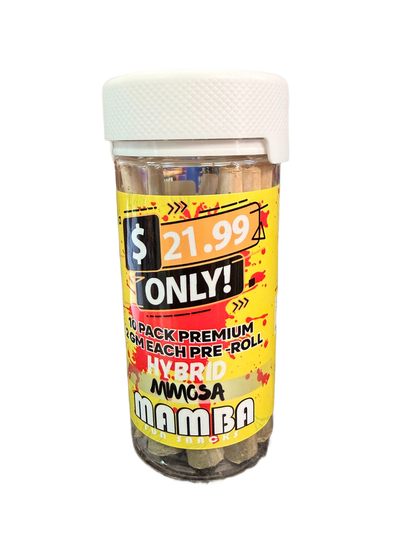 Mamba Pre rolls 2 Gram | 10 count THC A