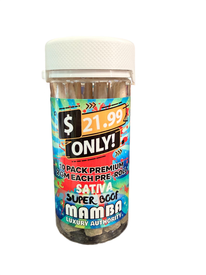 Mamba Pre rolls 2 Gram | 10 count THC A