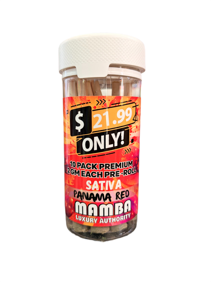Mamba Pre rolls 2 Gram | 10 count THC A