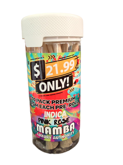 Mamba Pre rolls 2 Gram | 10 count THC A
