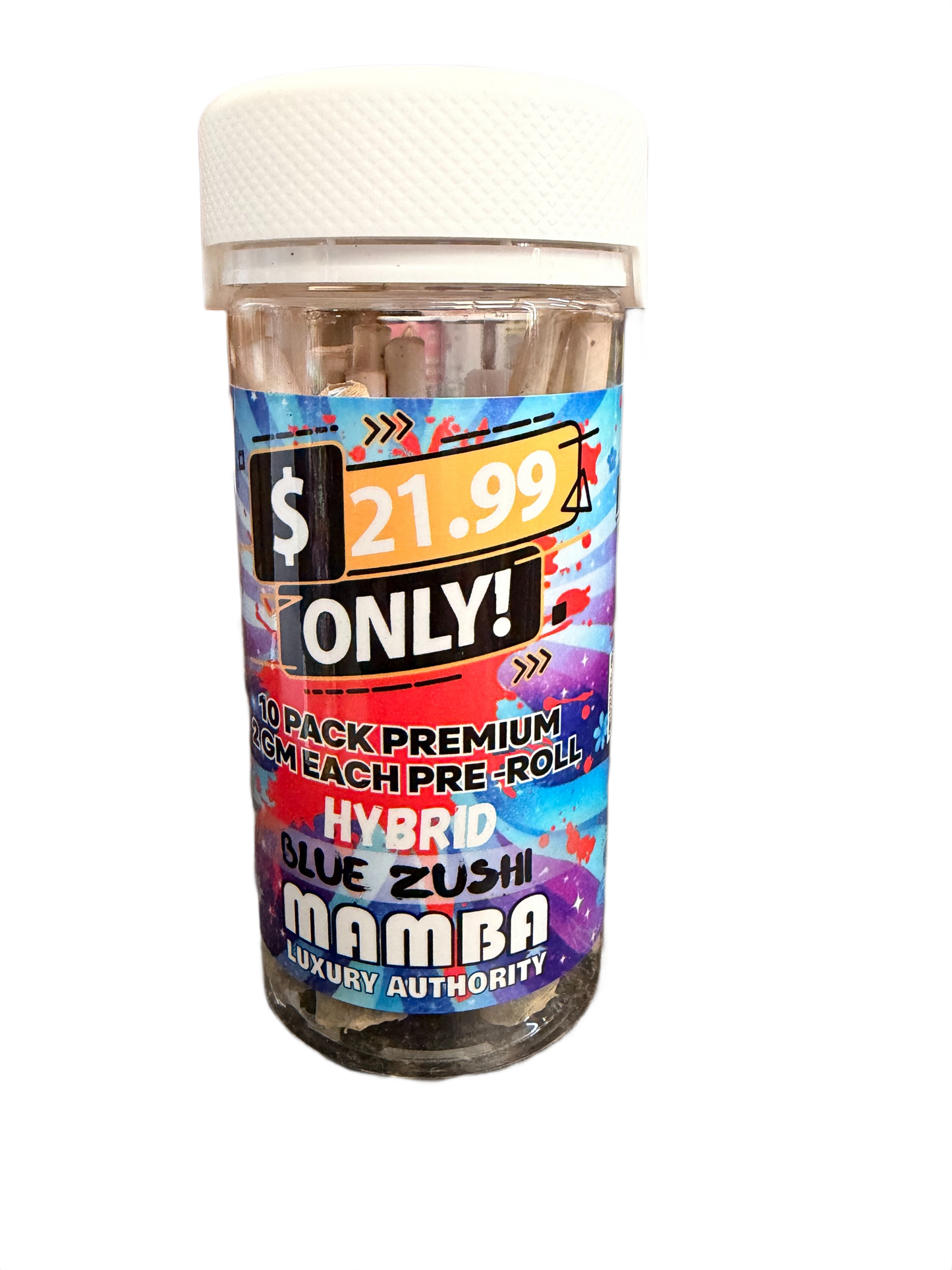 Mamba Pre rolls 2 Gram | 10 count THC A