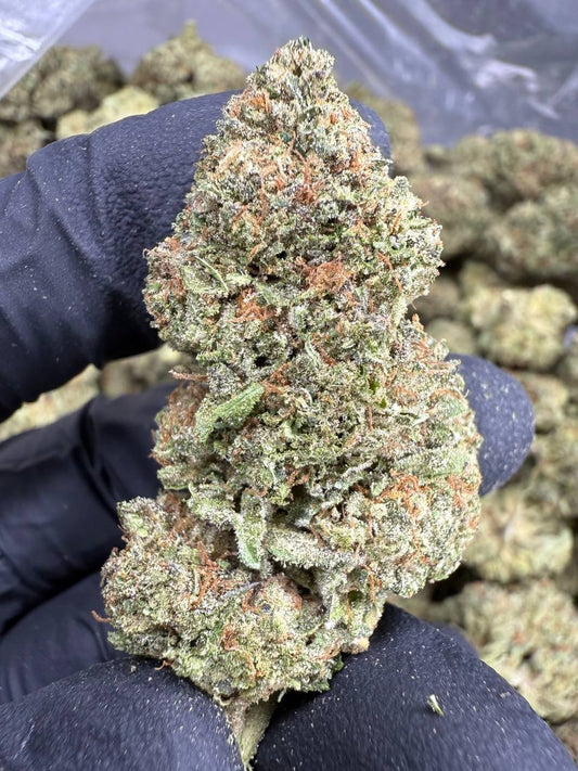 THCA Flower: Ice Cream Cake | Sungrown Top Cut