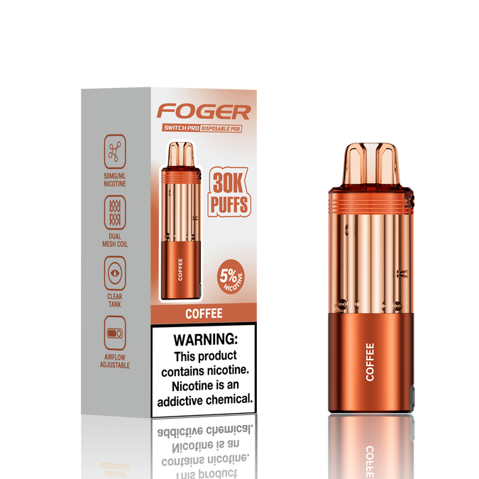 FOGER Switch Pro 30K Disposable Device POD - 30,000 Puff