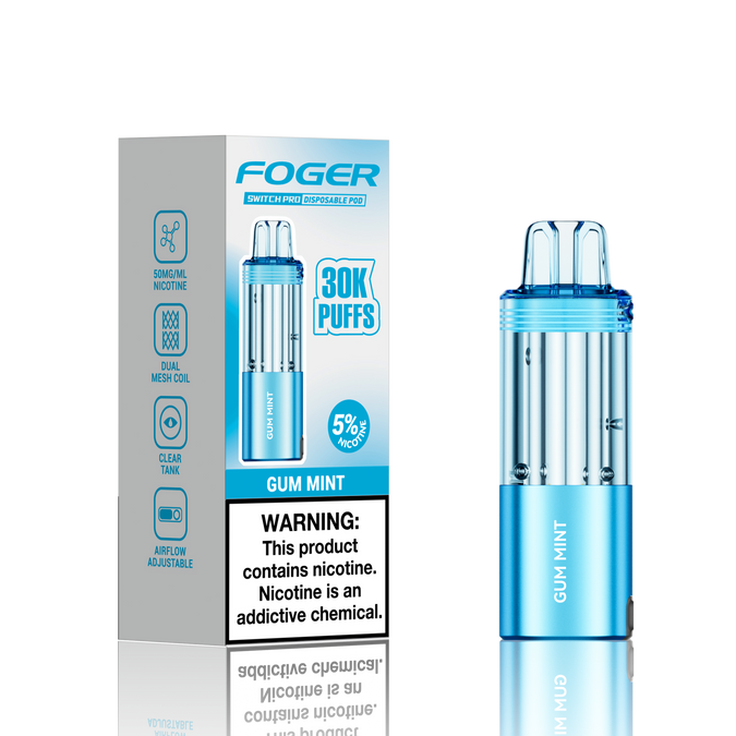 FOGER Switch Pro 30K Disposable Device POD - 30,000 Puff