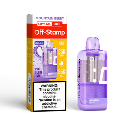 Off-Stamp X-CUBE Crystal Cube 35K Disposable POD Powered By LOST MARY – 35000 Puffs